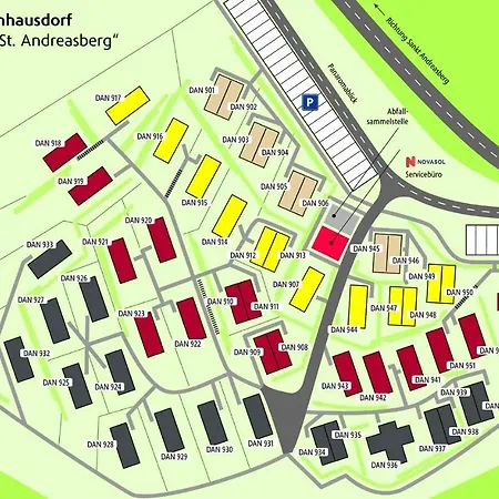 St, Andreasberg, Haus 50 度假居 *